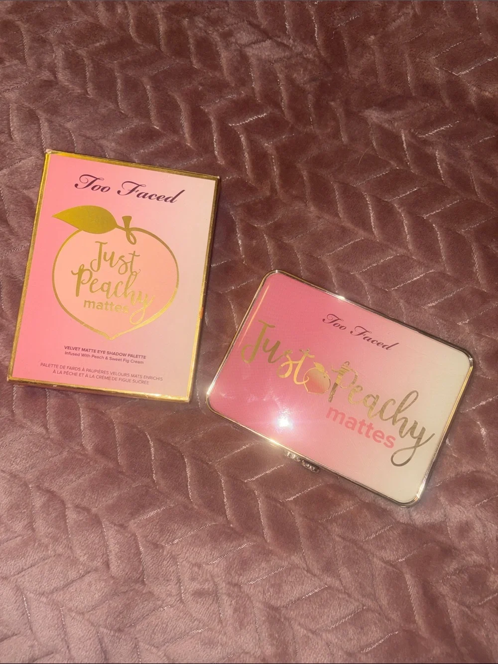 Too Faced Just Peachy Mattes Shadow Palette - Pink Peach